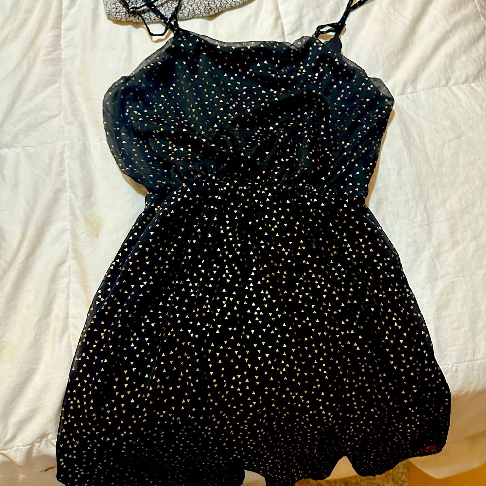 Black summer dress
